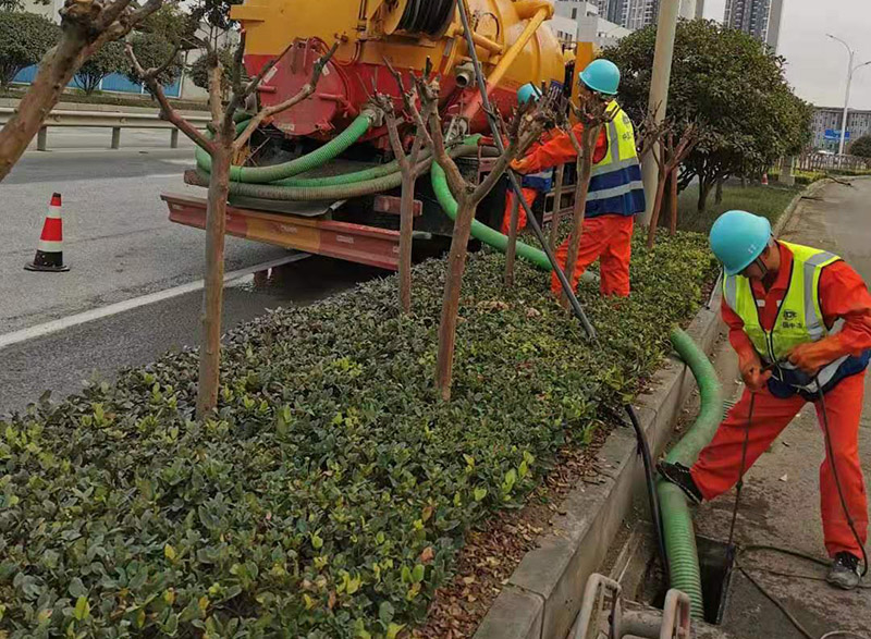 彬县市政管道清淤